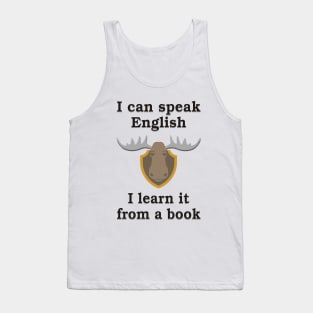 I Can Speak English Tank Top